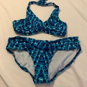 Athleta Swim bikini, top size 32 B/C bottoms size medium